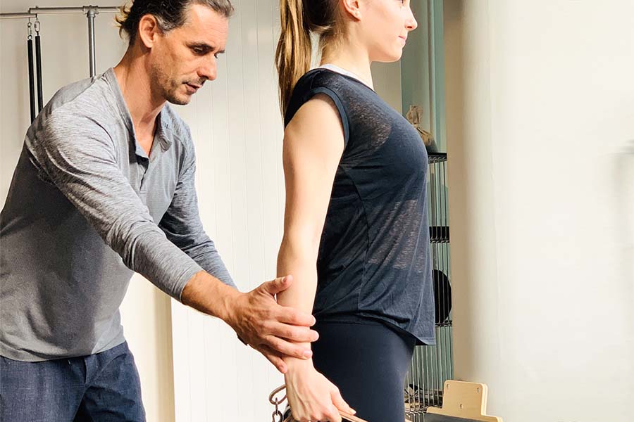 Pilates courses posture