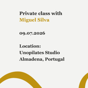 Private class with Miguel 09.07.2026